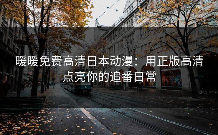 暖暖免费高清日本动漫：用正版高清点亮你的追番日常